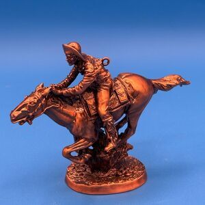 Hallmark Keepsake 1998 Pony Express Rider The Old West #1 Christmas Ornament EUC